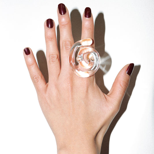 Anillo Espiral ꩜.ᐟ